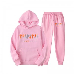 Trapstar Fleece It's Secret Muške Trenirka Roze Hrvatska | HW15-749