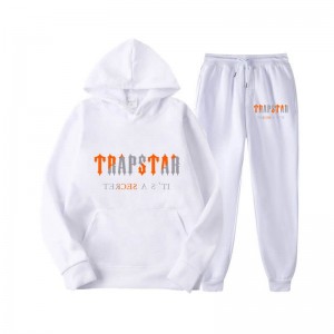 Trapstar Fleece It's Secret Muške Trenirka Bijele Hrvatska | GW08-091