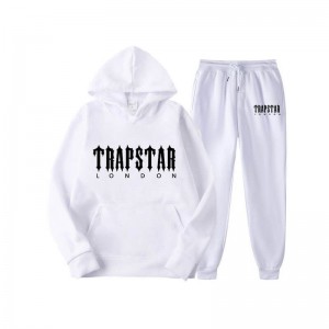 Trapstar Fleece London Muške Trenirka Bijele Hrvatska | VU58-830