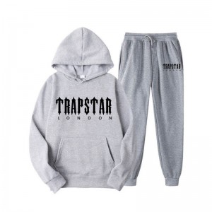 Trapstar Fleece London Muške Trenirka Sive Hrvatska | OY04-447