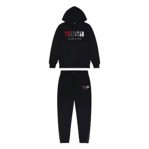 Trapstar Irongate Decoded Hoodie Muške Trenirka Crne Hrvatska | TJ34-966