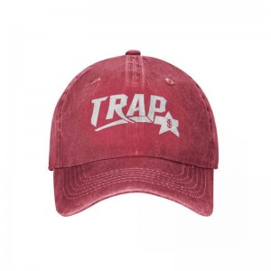 Trapstar Jacket Baseball Cap Muške Šeširi Crvene Hrvatska | UL09-960