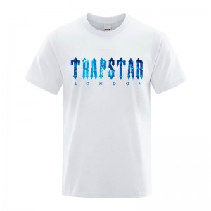 Trapstar London Chenille Tee Muške Majice Bijele Hrvatska | KV49-165