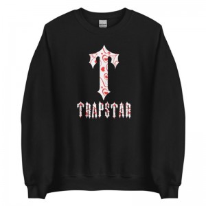 Trapstar T-For Muške Dukserice Crne Hrvatska | JR11-069