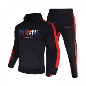 Trapstar Winter Hooded Muške Trenirka Crne Hrvatska | YW84-735