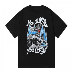 Trapstar You Cruise You Lose Tee Muške Majice Crne Hrvatska | LD59-820