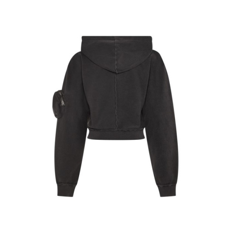 Trapstar Construct Batwing Hoodie Ženske Majica s Kapuljačom Crne Hrvatska | XK99-178