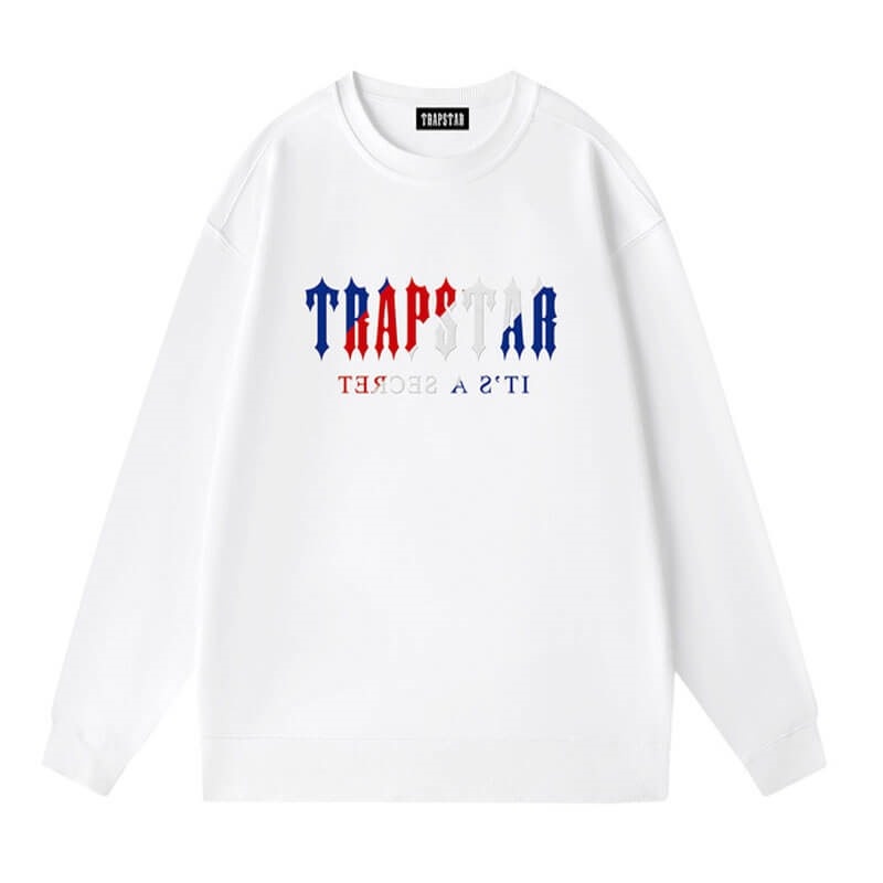 Trapstar Crewneck It’s A Secret Galaxy Muške Dukserice Bijele Hrvatska | KB64-294