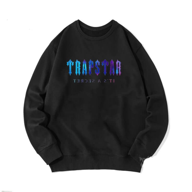 Trapstar Crewneck It\'s a Secret Muške Dukserice Crne Hrvatska | KI13-527