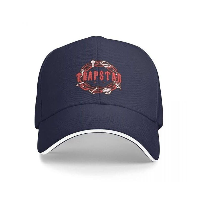 Trapstar Fitted Cap Muške Šeširi Plave Hrvatska | BL03-571