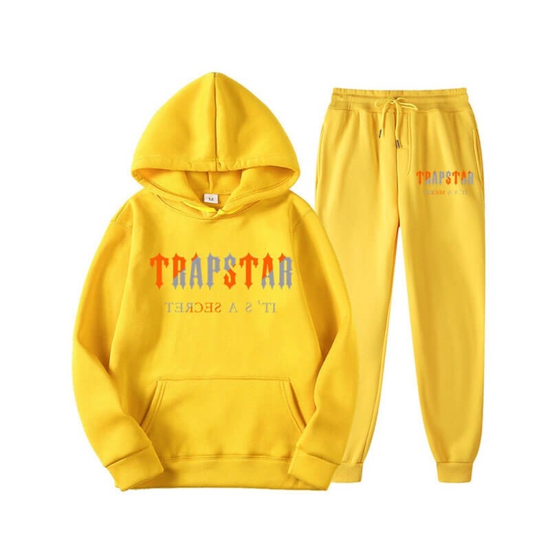 Trapstar Fleece It\'s Secret Muške Trenirka Žute Hrvatska | SG55-638