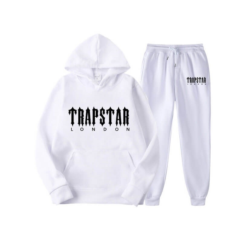 Trapstar Fleece London Muške Trenirka Bijele Hrvatska | VU58-830