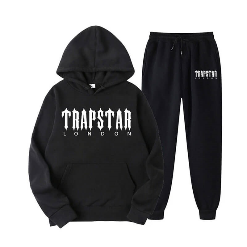 Trapstar Fleece London Shining Muške Trenirka Crne Hrvatska | DF52-467