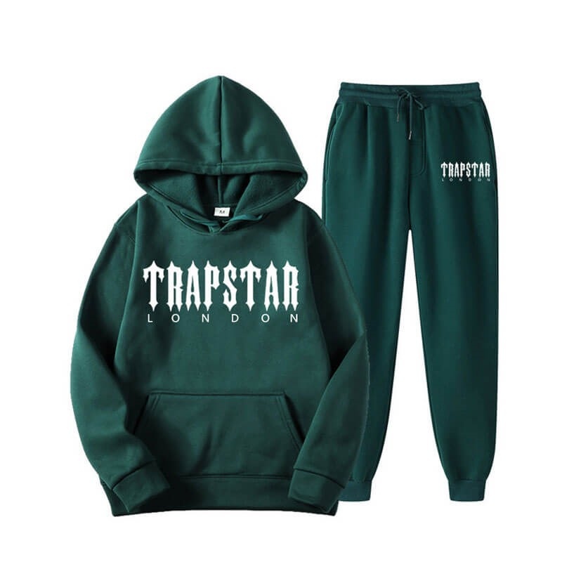 Trapstar Fleece London Shining Muške Trenirka Zelene Hrvatska | NI40-307