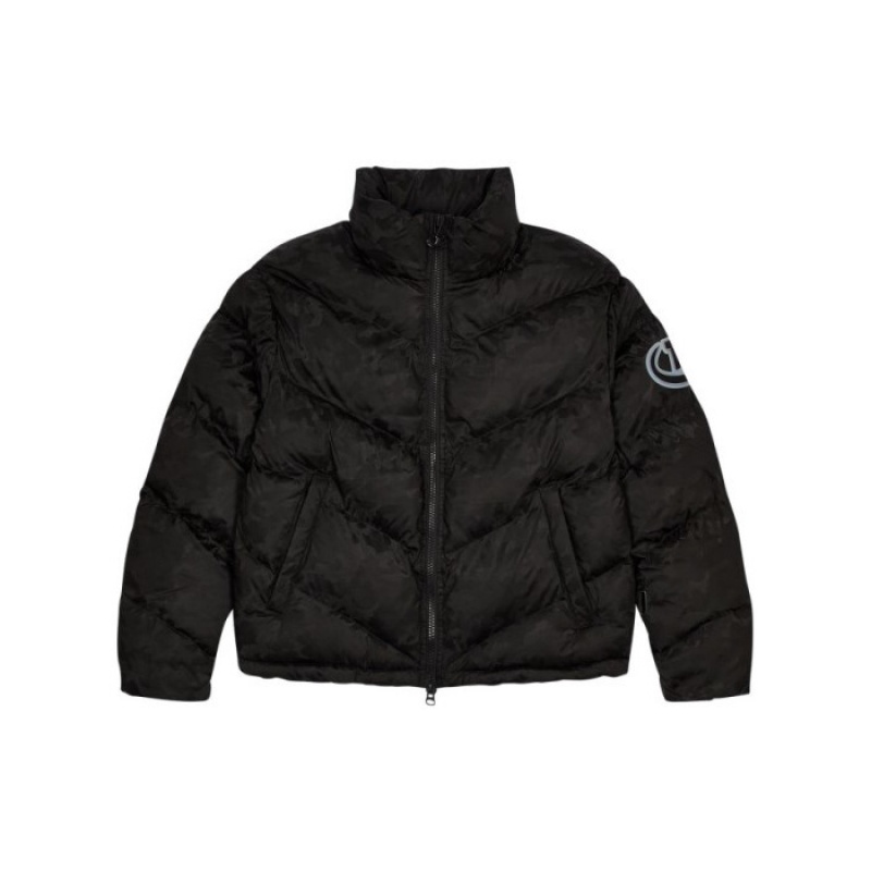 Trapstar Hyperdrive Sleeve Puffer Muške Vanjska Odjeća Crne Maskirne Hrvatska | CO48-234