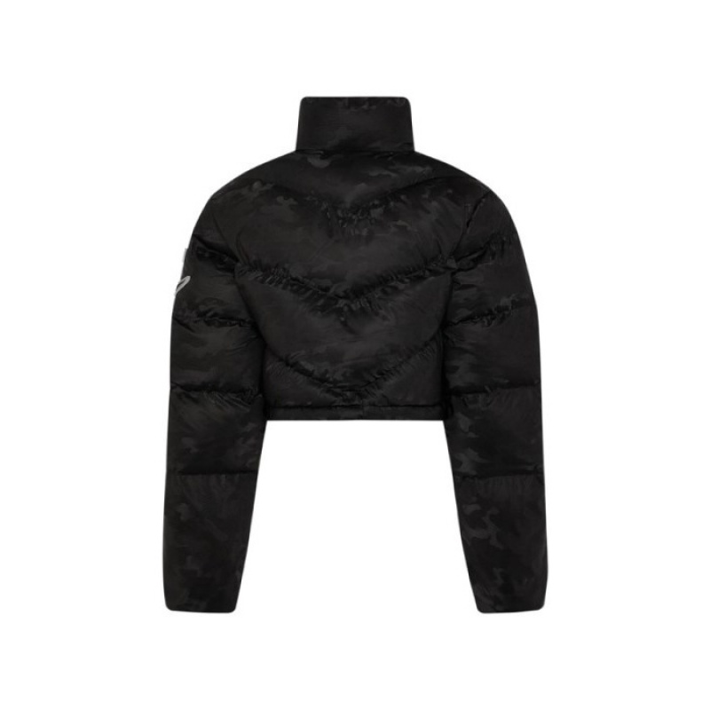 Trapstar Hyperdrive Sleeve Puffer Ženske Jakne Crne Maskirne Hrvatska | UX29-098