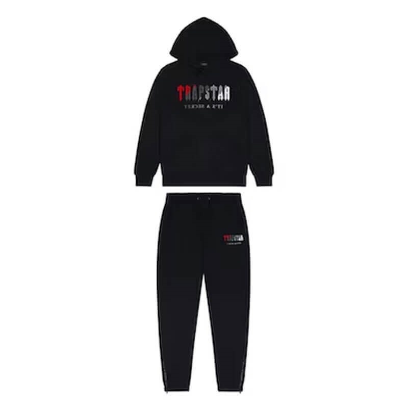 Trapstar Irongate Decoded Hoodie Muške Trenirka Crne Hrvatska | TJ34-966