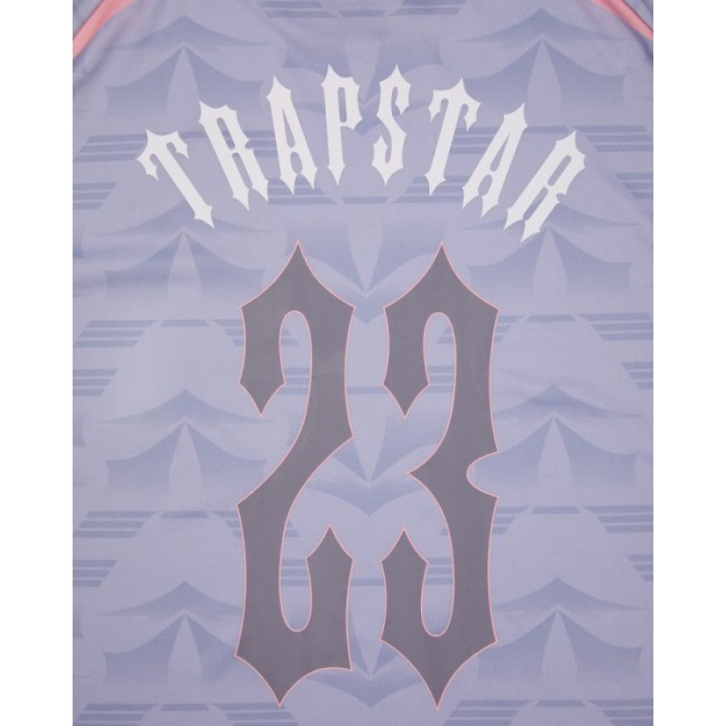 Trapstar Irongate Football Jersey Muške Majice Sive Roze Hrvatska | LG32-563