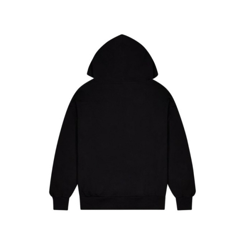 Trapstar Irongate T Trap Fleece Muške Majica s Kapuljačom Crne Hrvatska | PK03-168