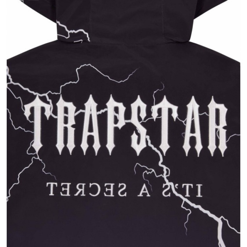 Trapstar Irongate T Windbreaker Muške Vanjska Odjeća Crne Hrvatska | NV23-737