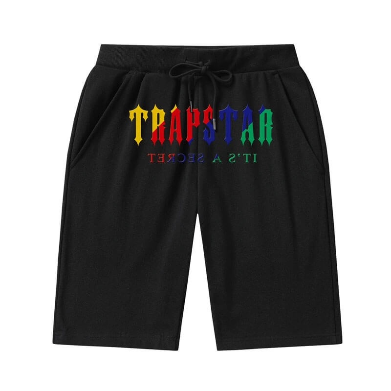 Trapstar It\'s a Secret Shinning Galaxy Muške Kratke Hlače Crne Hrvatska | FL64-603