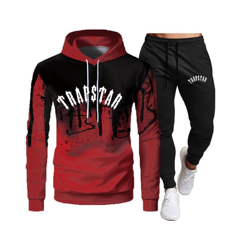 Trapstar It\'s a Secret Streetwear Muške Trenirka Crvene Hrvatska | TR27-055