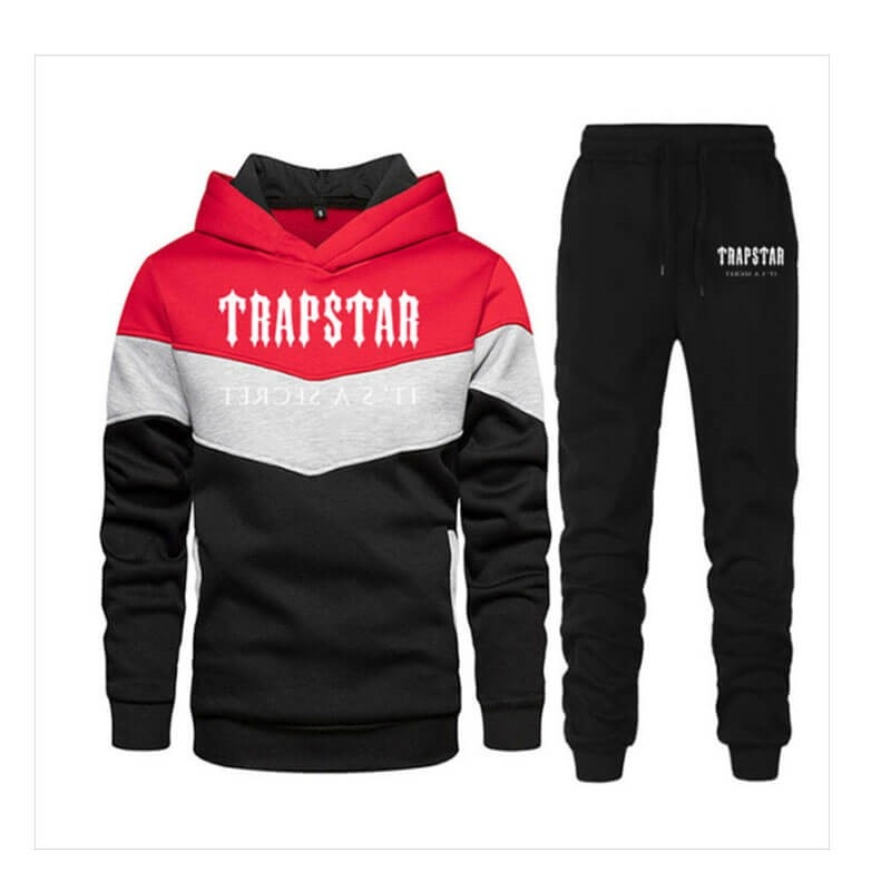 Trapstar Jogging Suit Logo Muške Trenirka Crne Hrvatska | PY90-133