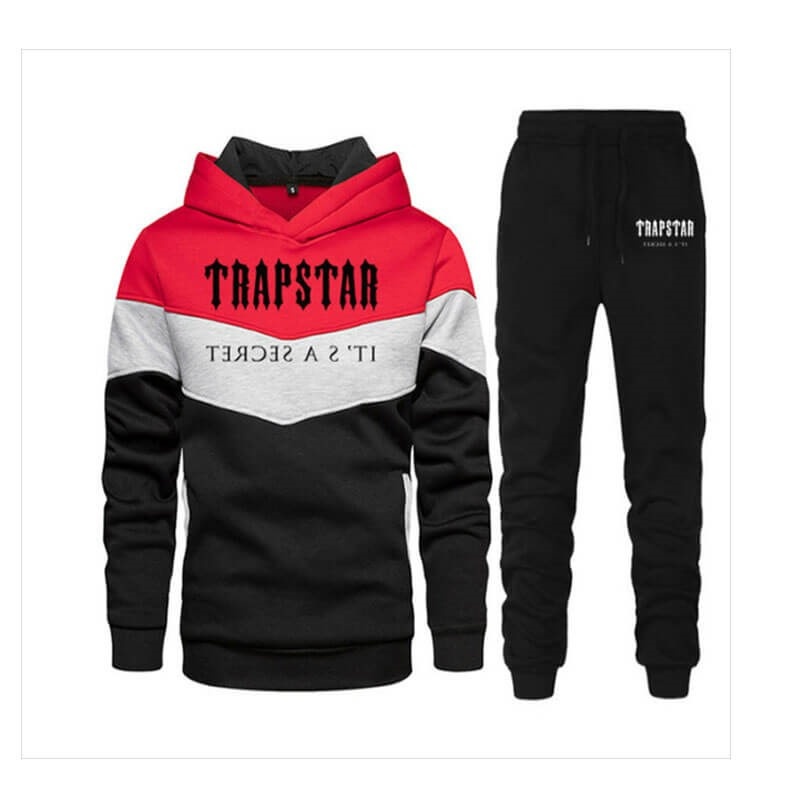 Trapstar Jogging Suit Muške Trenirka Crne Hrvatska | WY41-125