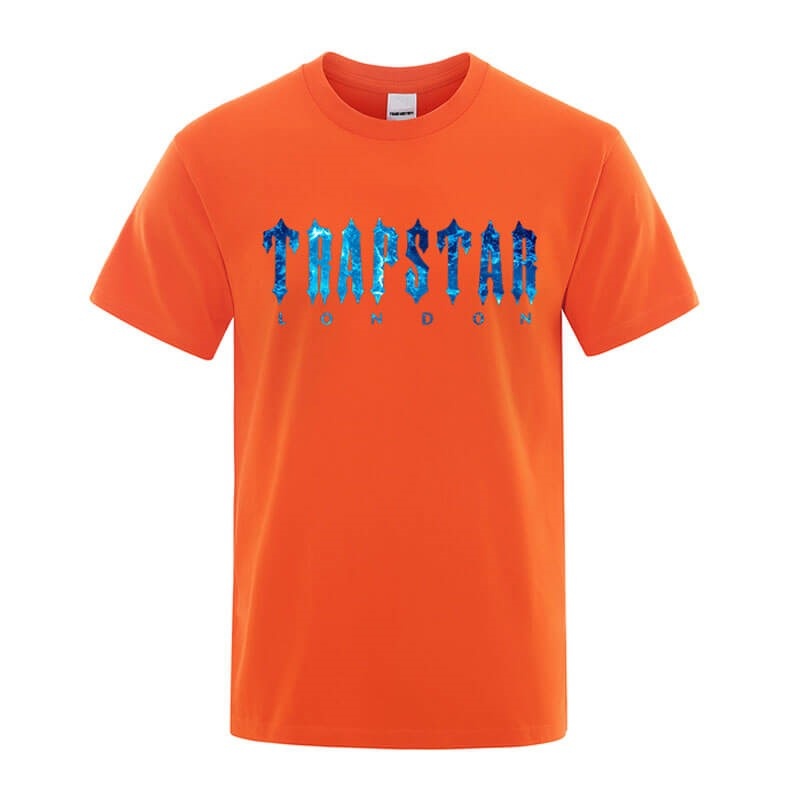 Trapstar London Chenille Tee Muške Majice Narančaste Hrvatska | PB44-706