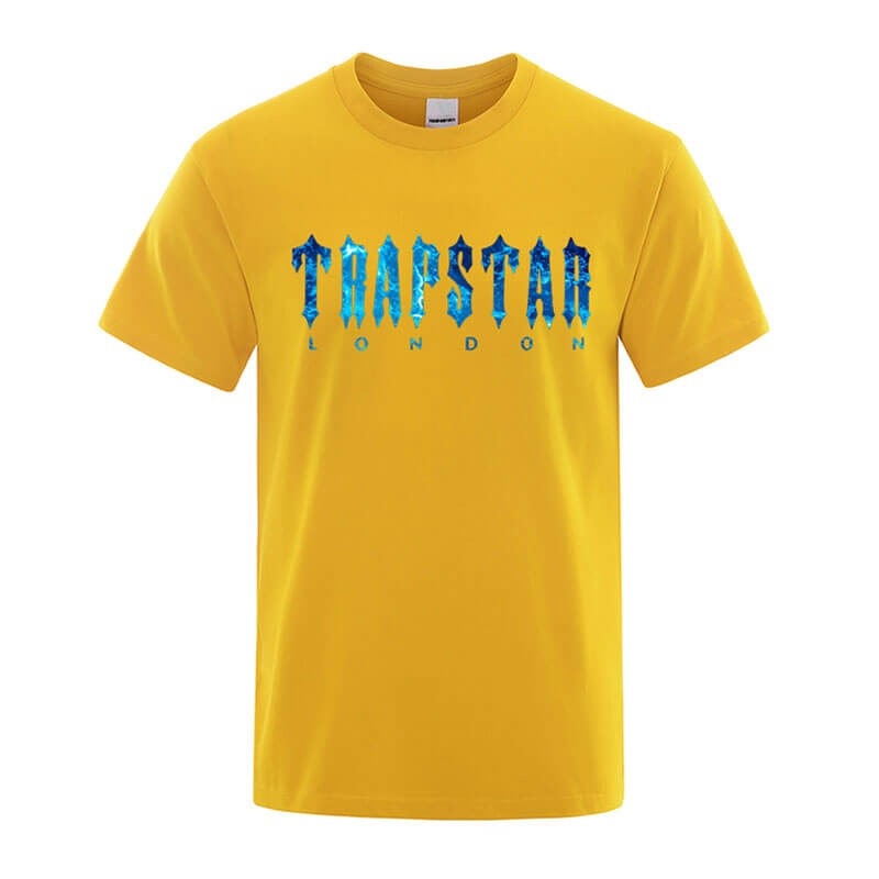 Trapstar London Chenille Tee Muške Majice Žute Hrvatska | AL76-369