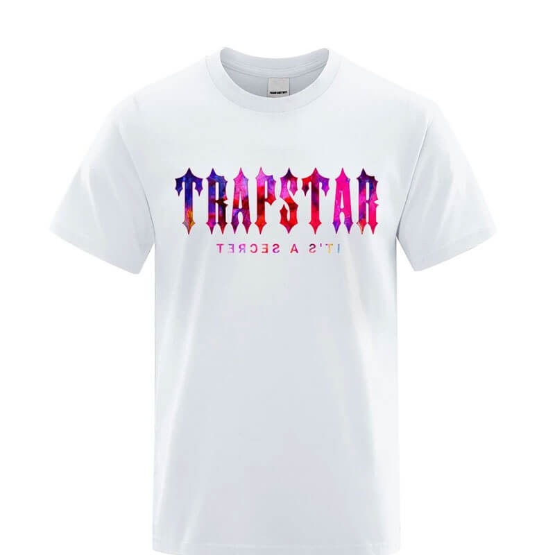 Trapstar London Sunset It\'s a Secret Muške Majice Bijele Hrvatska | LU61-480