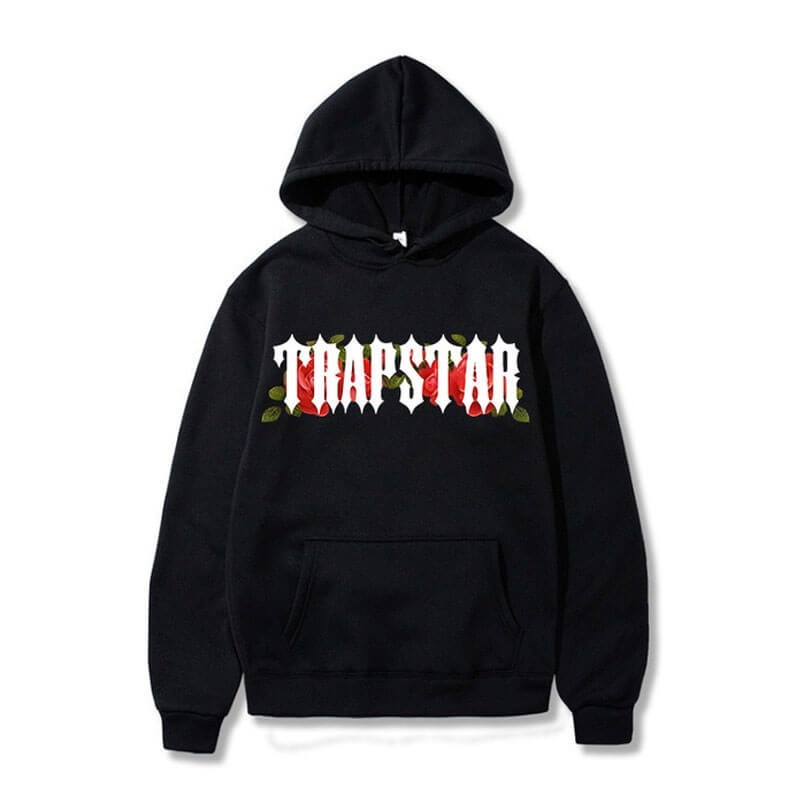 Trapstar Long Sleeve Muške Majica s Kapuljačom Crne Hrvatska | SE67-819