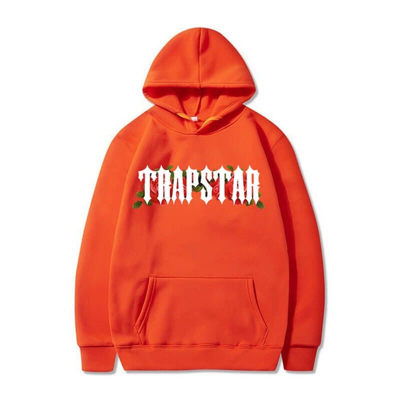 Trapstar Long Sleeve Muške Majica s Kapuljačom Narančaste Hrvatska | HX66-955