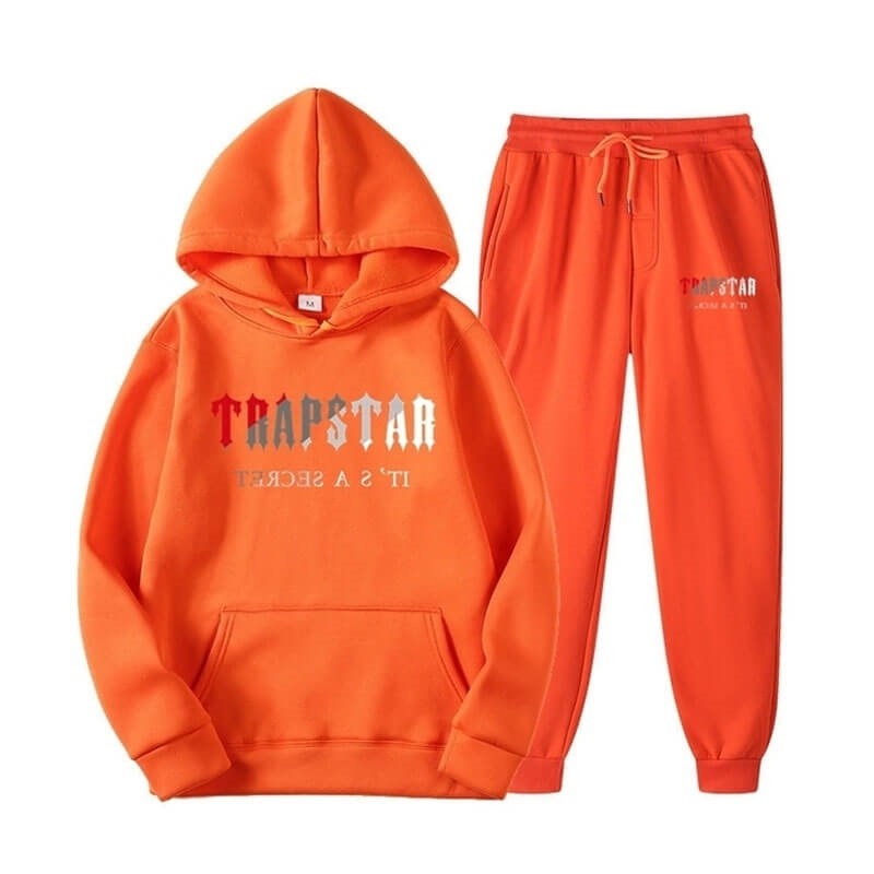 Trapstar Orange It\'s A Secret Set Muške Trenirka Narančaste Hrvatska | LZ17-289