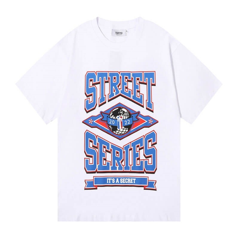 Trapstar Rainbow Street Series Tee Muške Majice Bijele Hrvatska | GP62-094