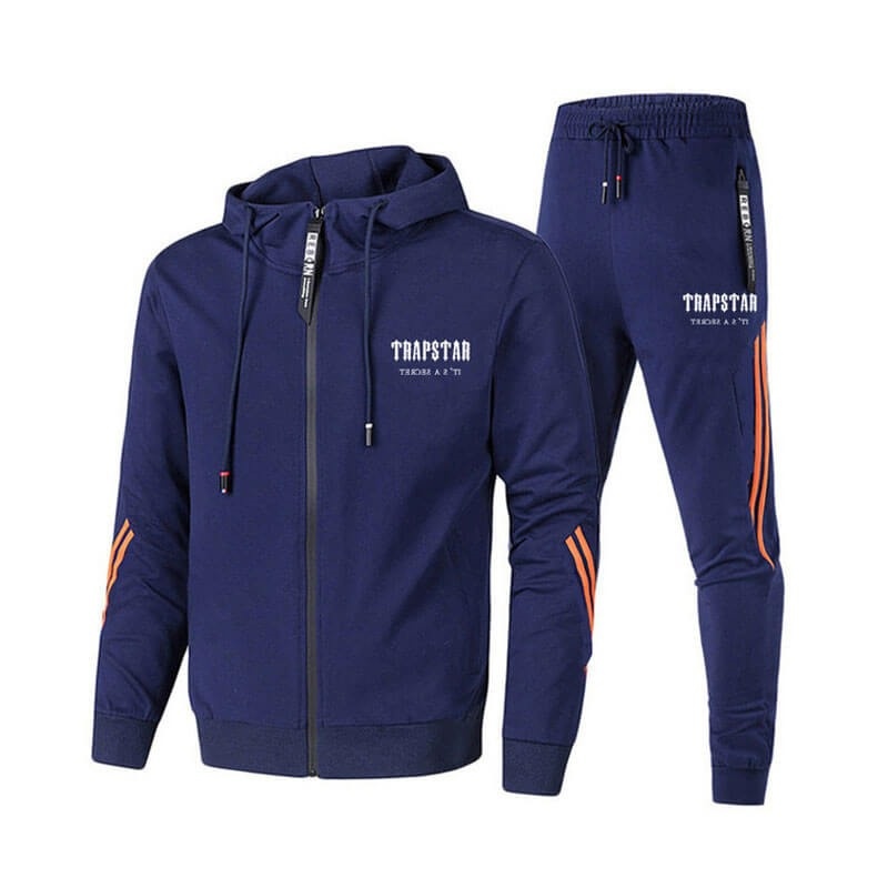 Trapstar Sportswear Muške Trenirka NavyBlue Hrvatska | AK89-366